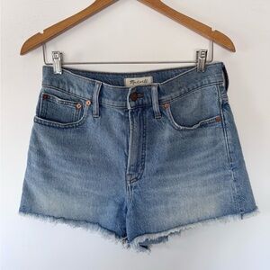 Madewell The perfect jeans shorts high waist vintage style